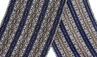 Reversible Handwoven Carob Bamboo Pub Table Runner