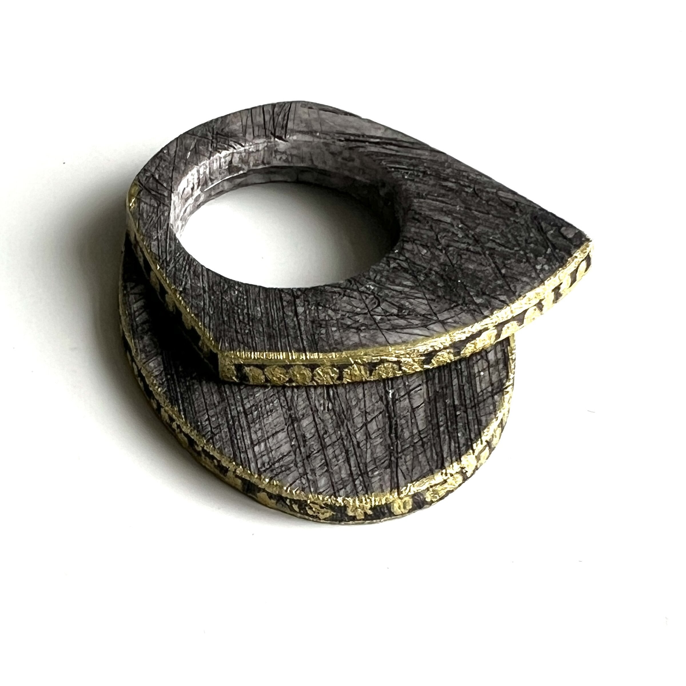 Sunlit Shield Ring Set