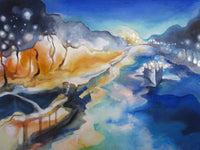 View of Seine, Night I