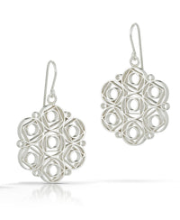 Fizzy Earrings With Squares | Photo by Cole Rodger