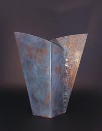 Small Samara vase in antique blue