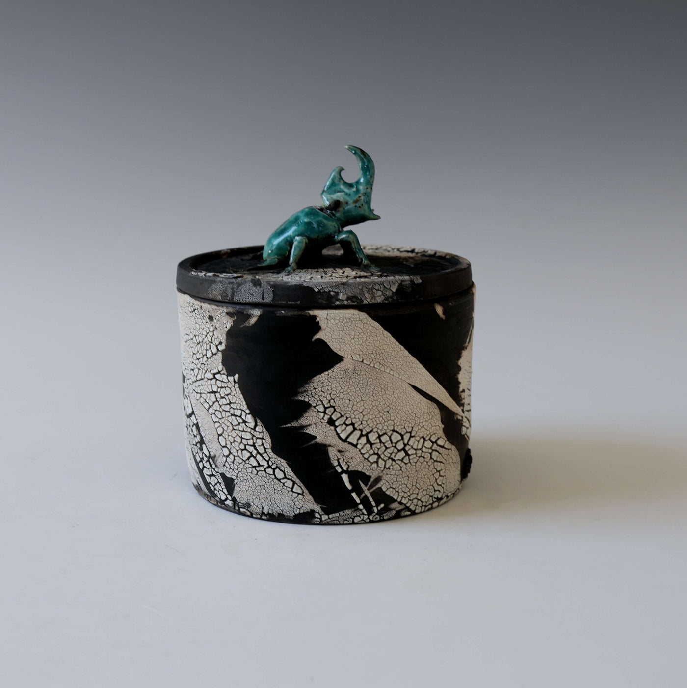 Emerald Whisper Magic Forest Porcelain Vessel