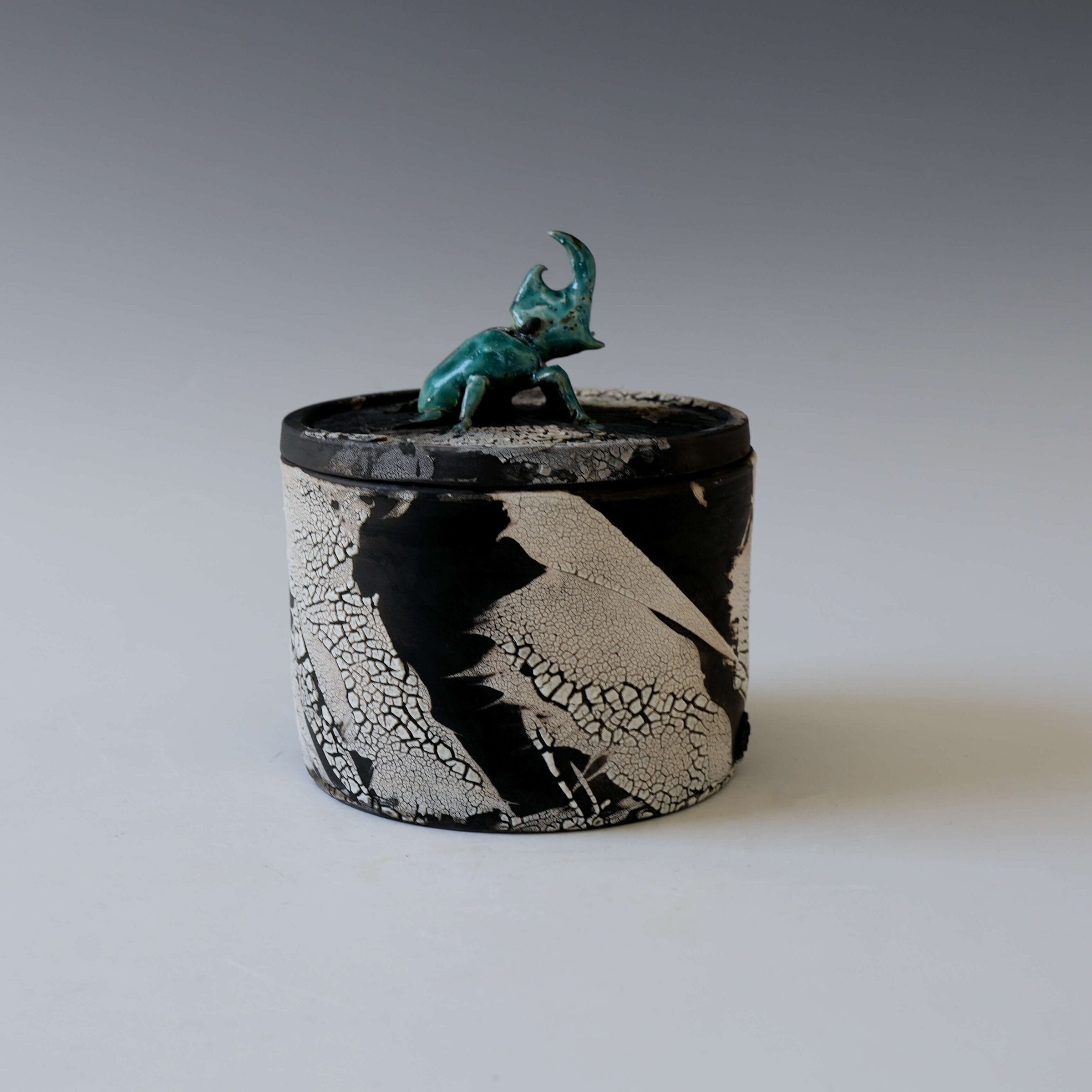 Emerald Whisper Magic Forest Porcelain Vessel