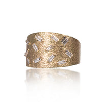 18k Gold Ice Ring