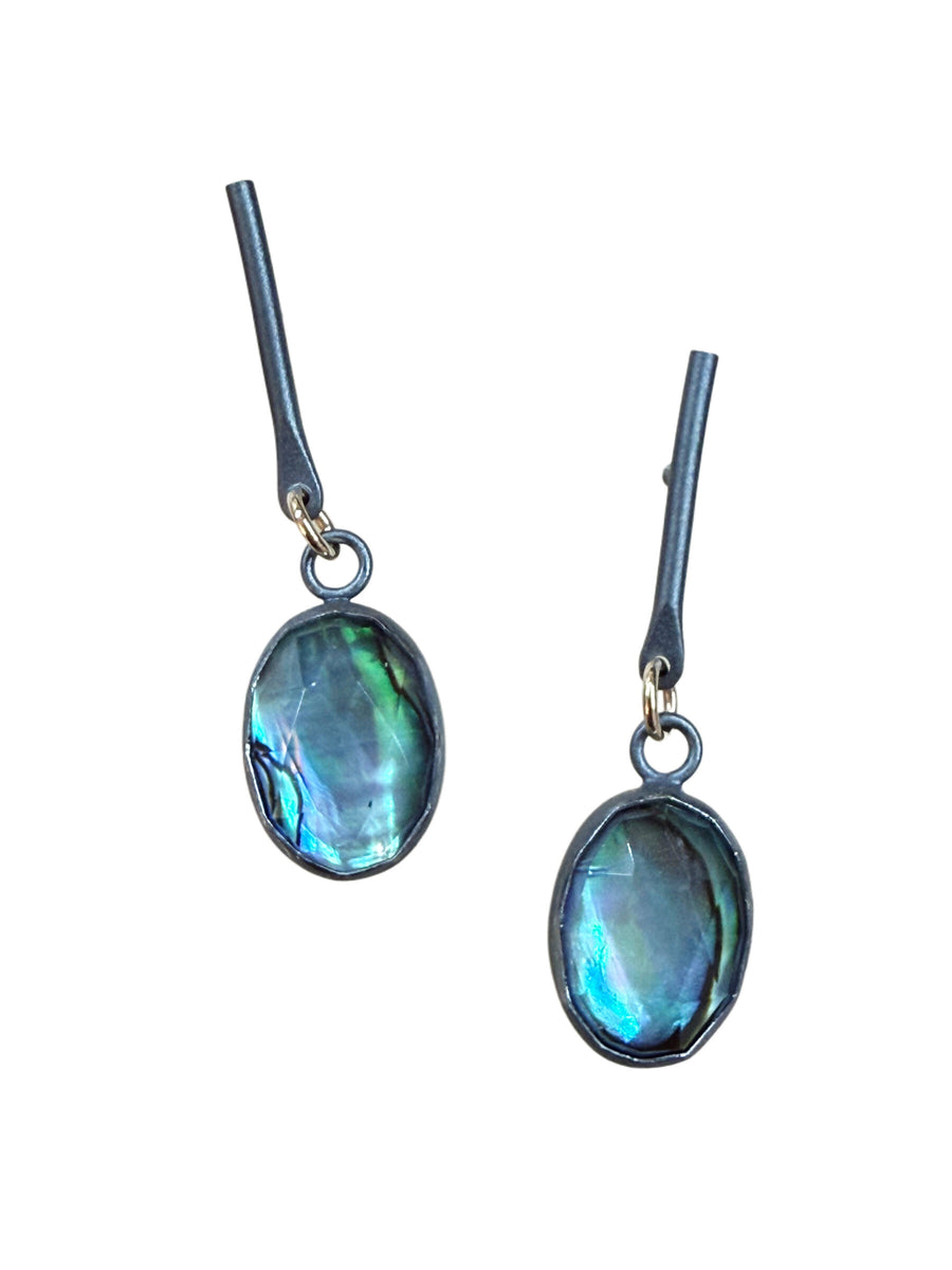 Abalone Drop Earrings