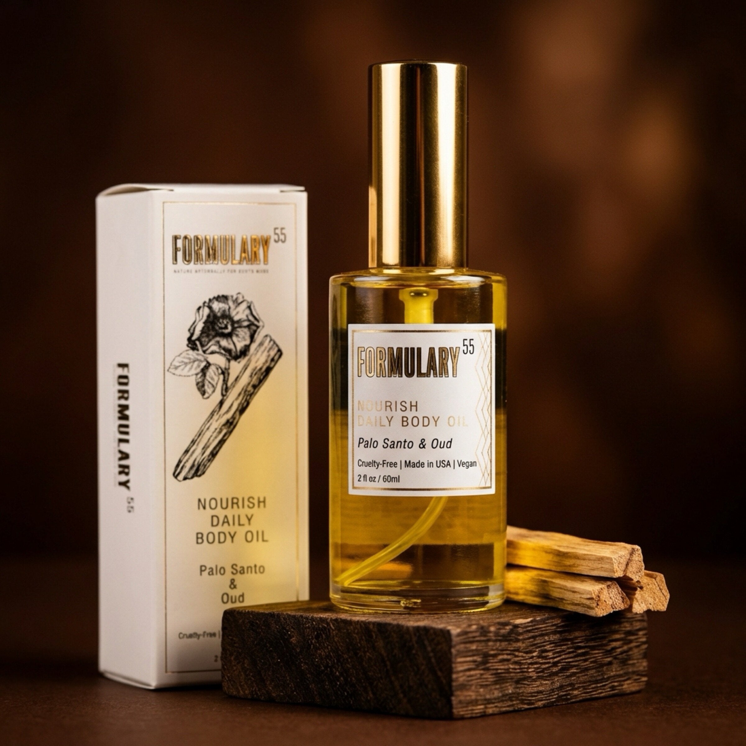 Palo Santo & Oud Nourish Daily Body Oil