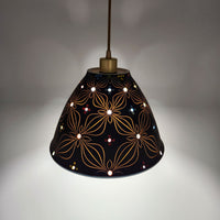 Noctornal Bloom Porcelain Pendant