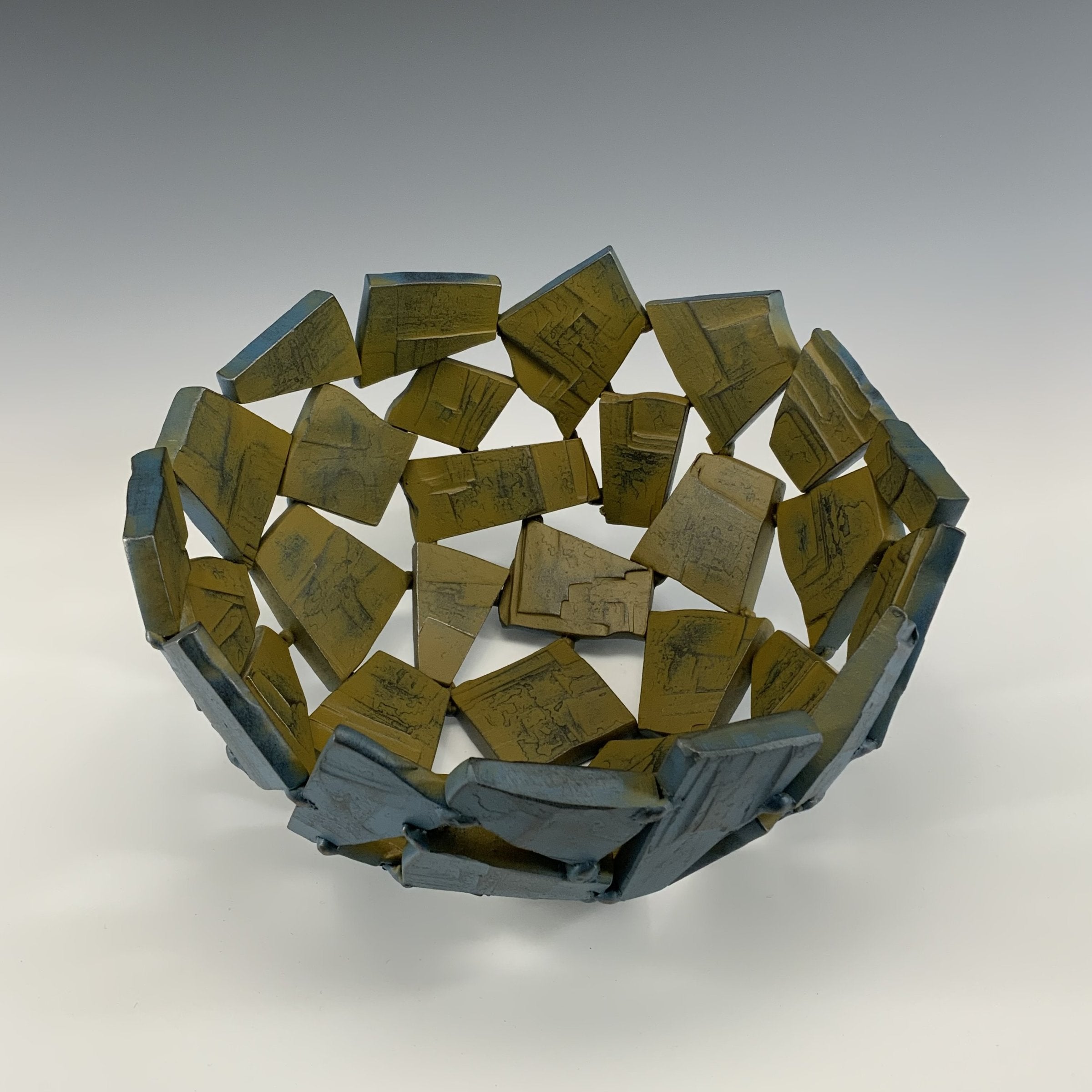 Geode Vessel, Denim