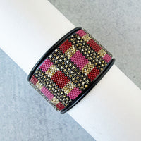 Pansy To Poinsettia Cuff