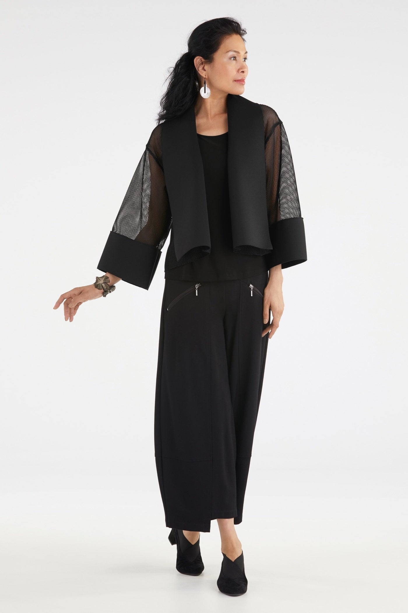 Neoprene & Mesh Short Jacket