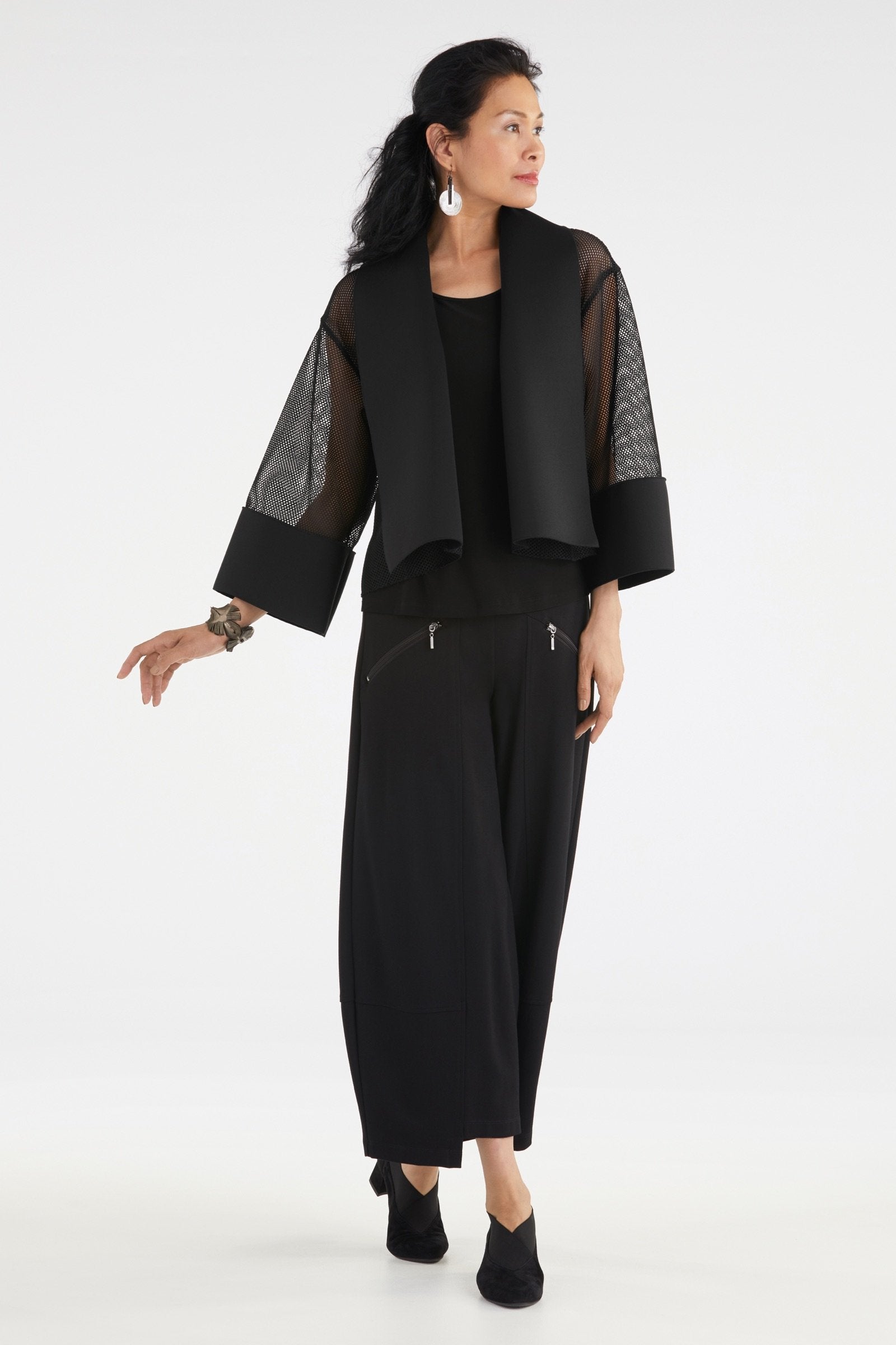 Neoprene & Mesh Short Jacket