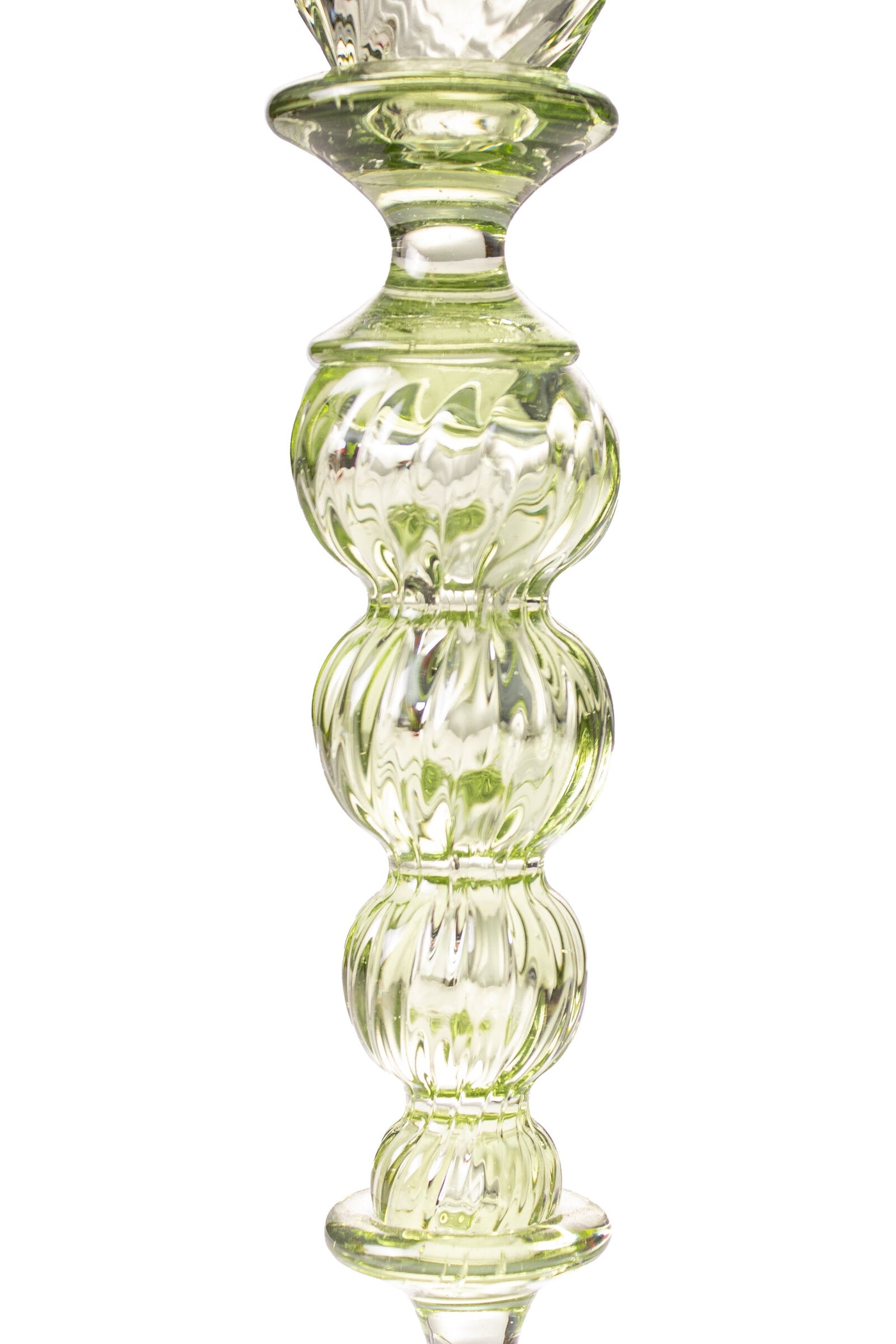 Pale Lime Green Goblets