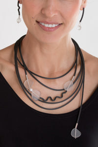shown with the frozen in time necklace