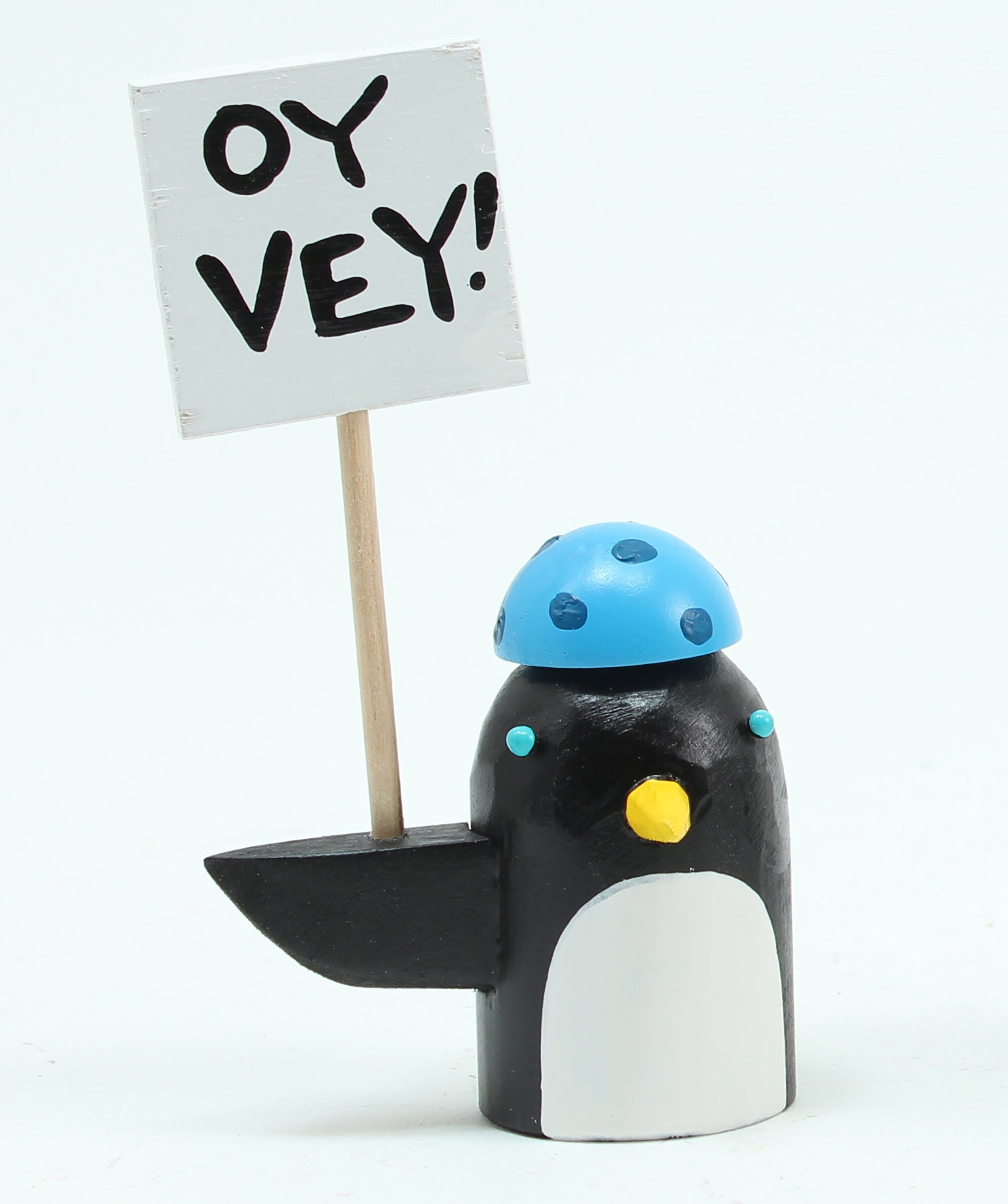 Picketing Yarmulke Penguins