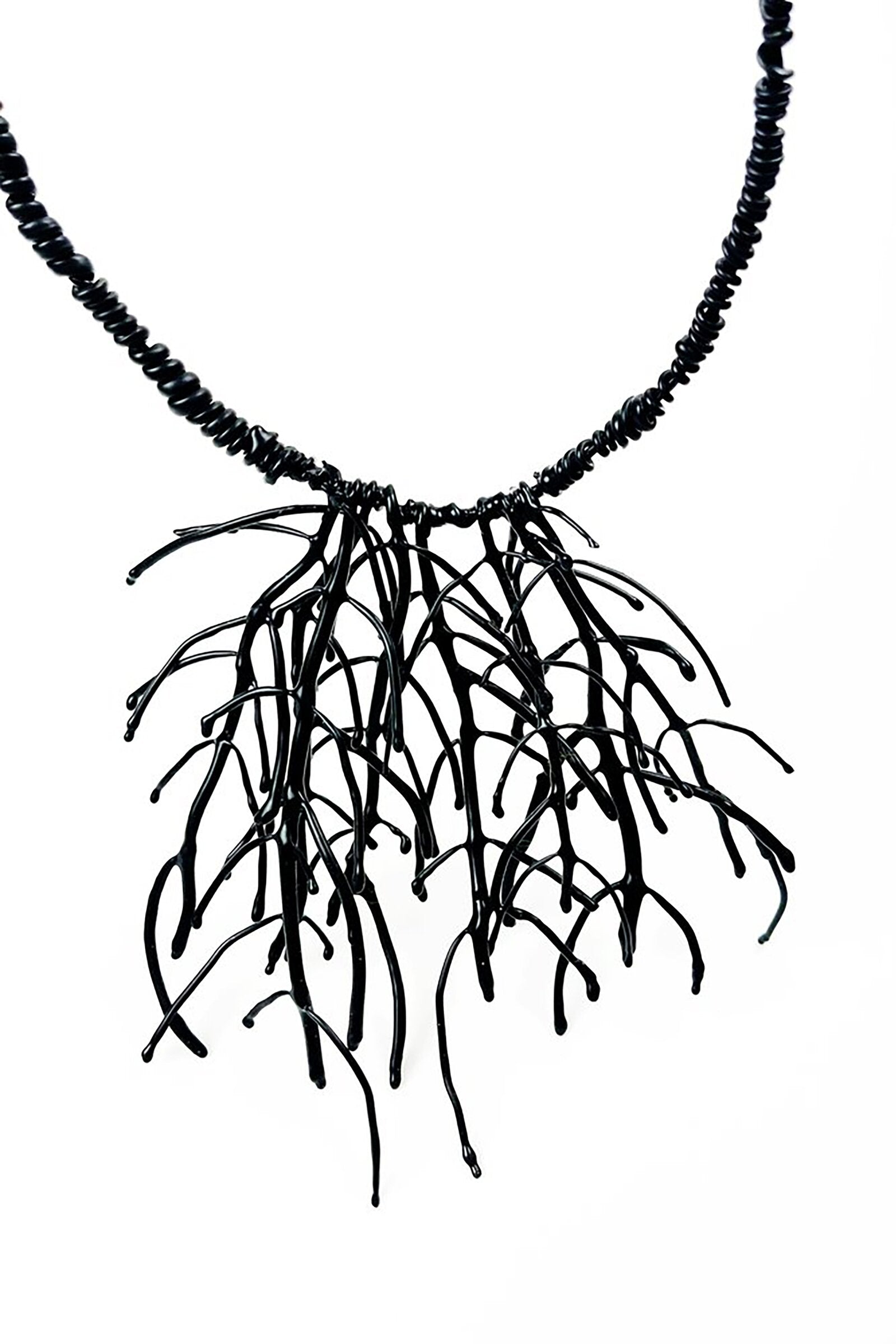 Black Spread Necklace