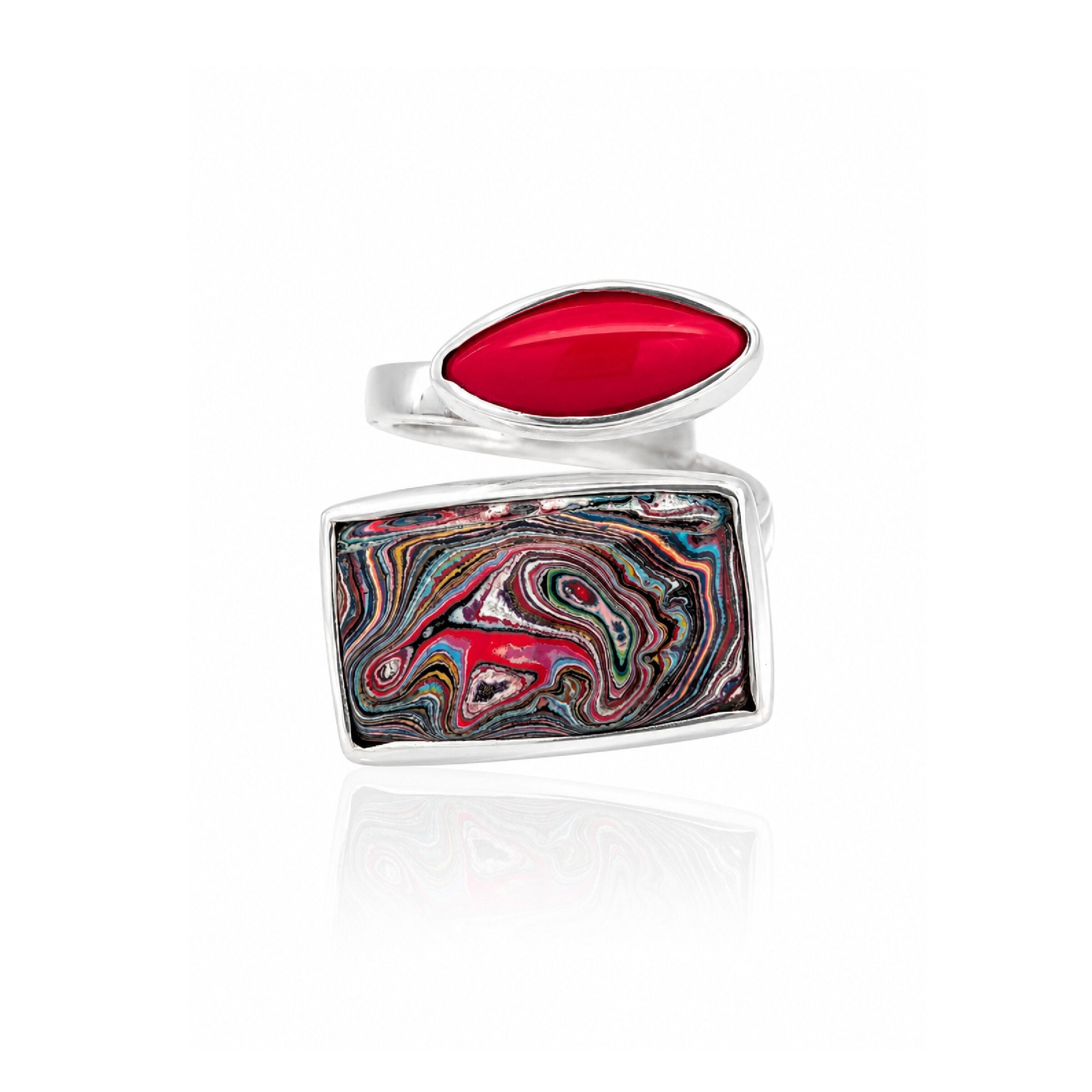 Layers of Wonder Fordite Ring