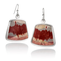 Sangre de Cristo Dangle Earrings | Photo by Berlian Arts