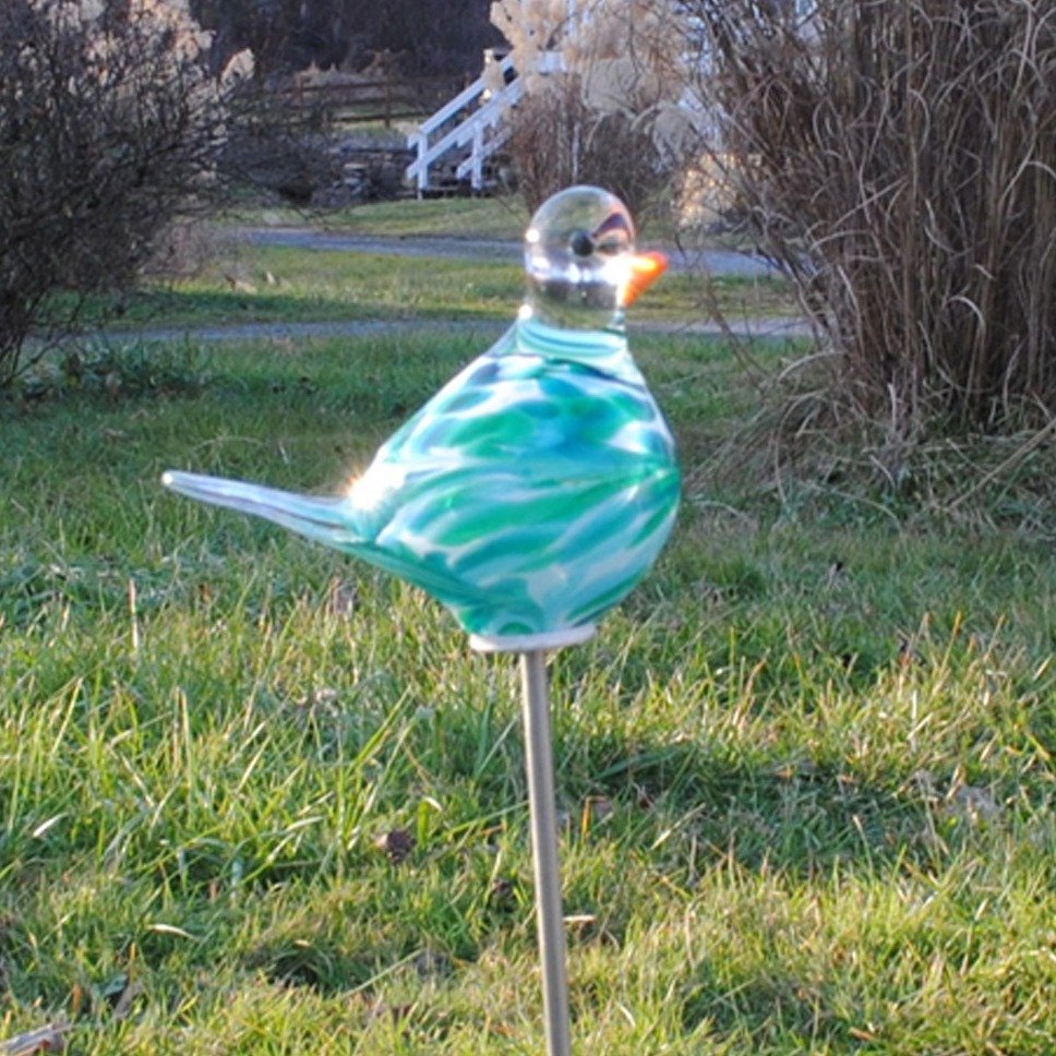 Chickadee Garden Sculpture