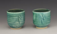 Guinomi Sake Cup Set in Celadon