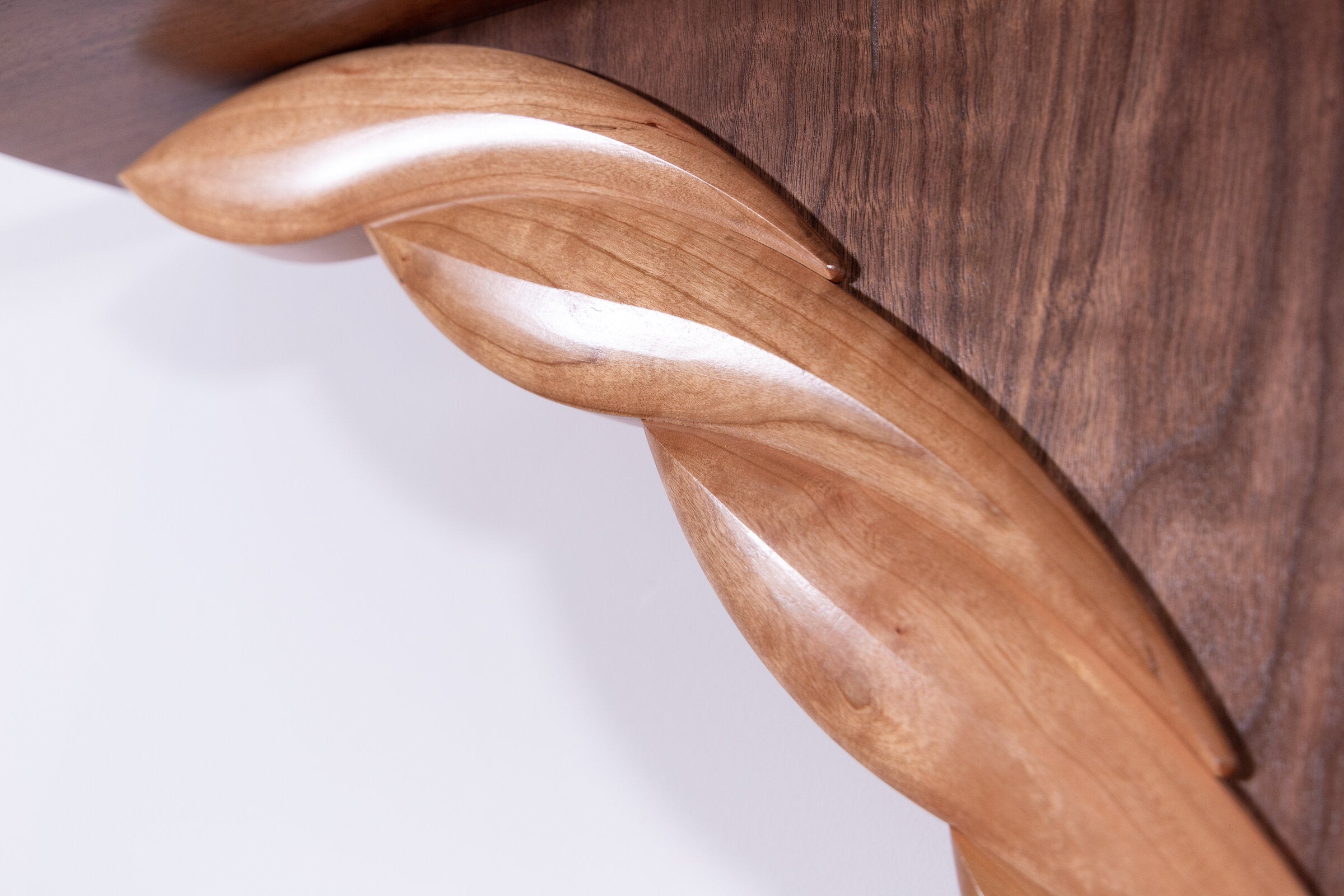 Walnut Wings Hall Table