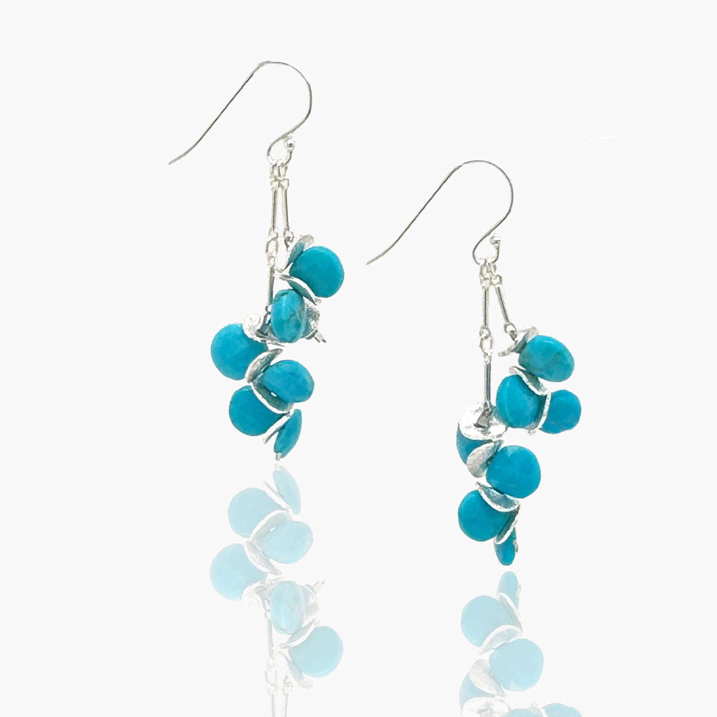 Sleeping Beauty Turquoise Earrings