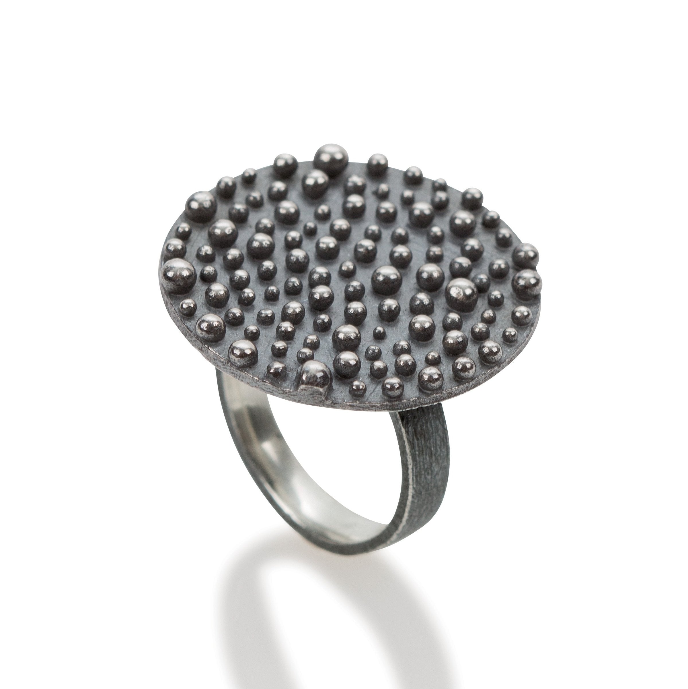 Bumpy Shield Ring