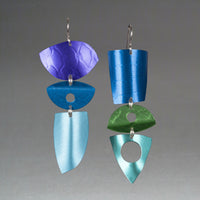 Purple, Royal Blue, & Turquoise