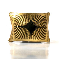 Gold Metallic Leather
