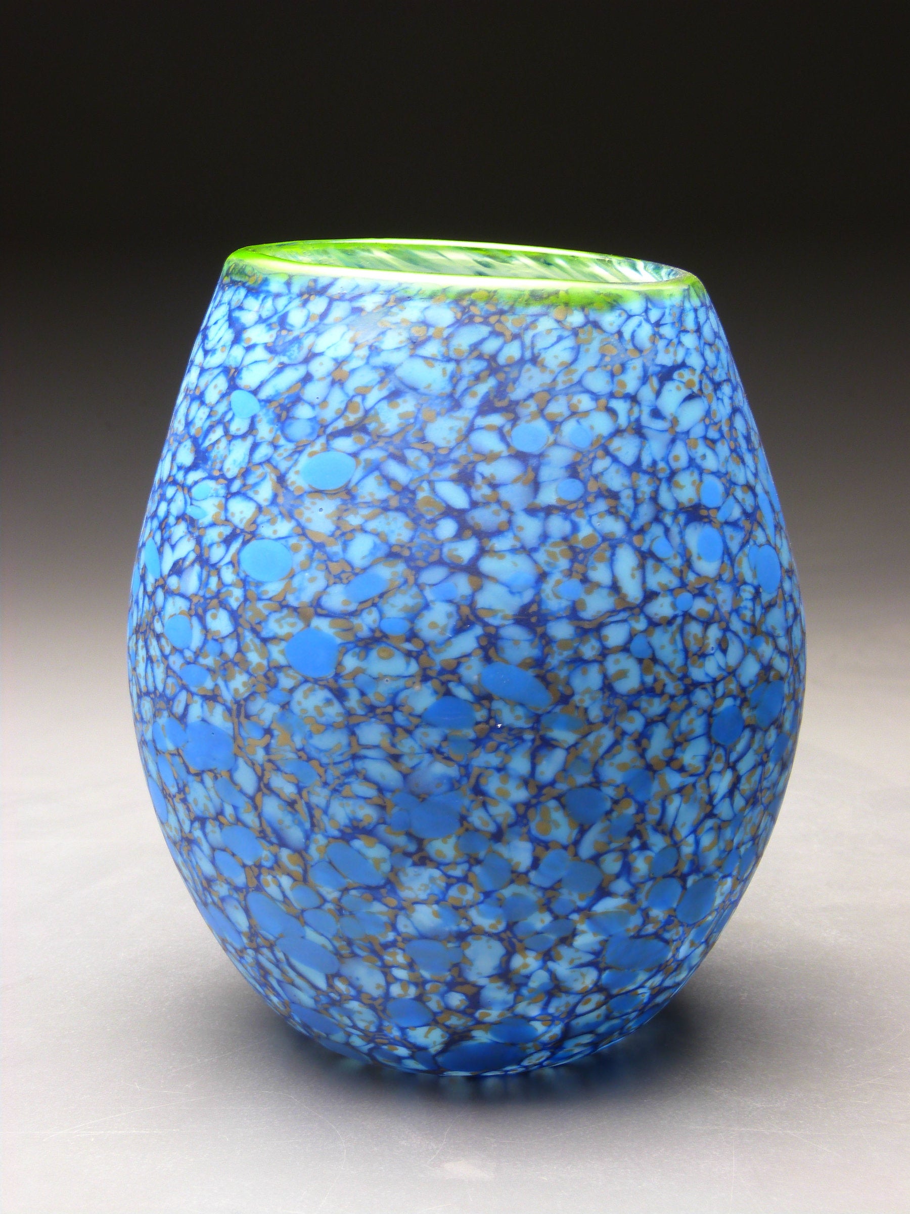 Blue Simple Vase