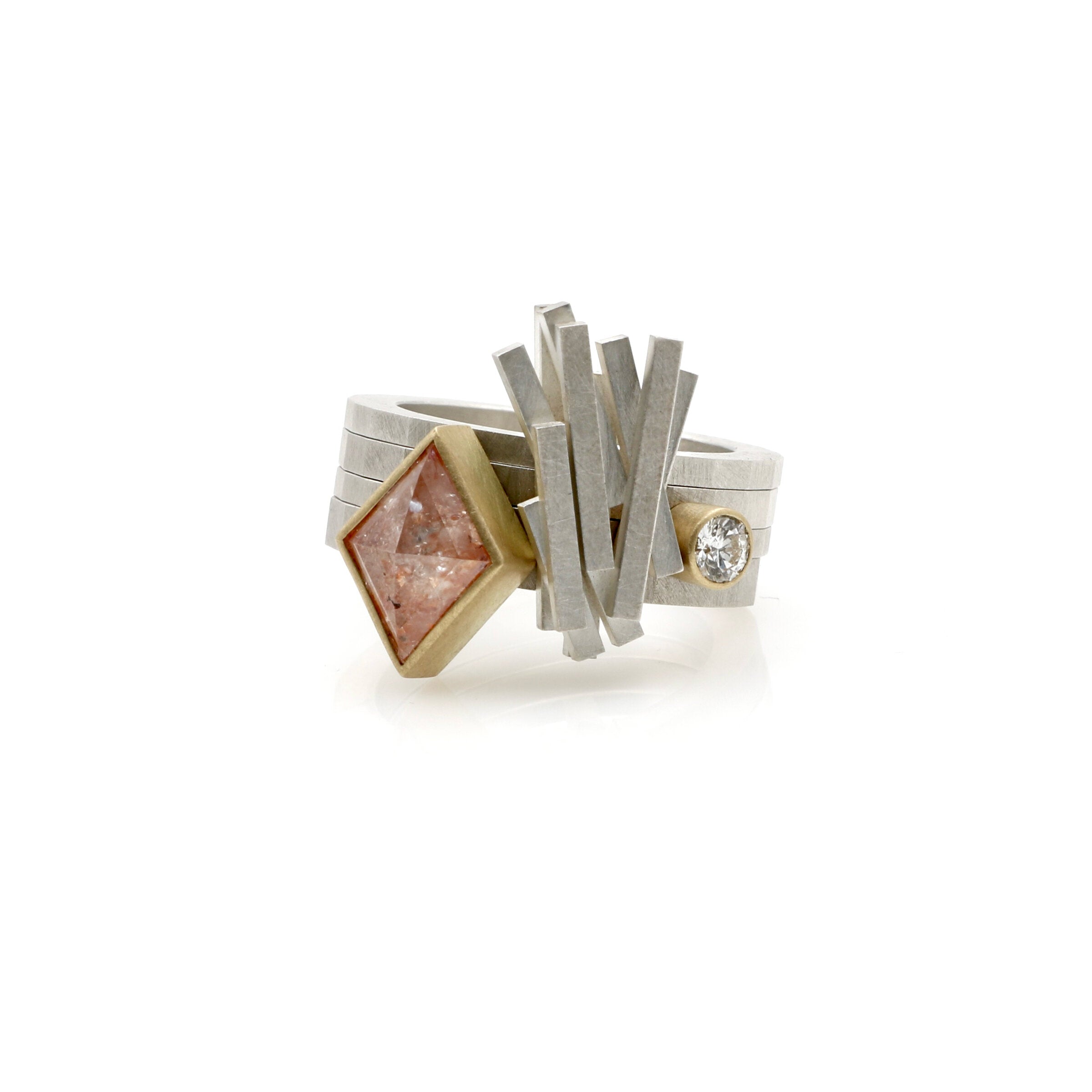 Diamond Shard Ring Set