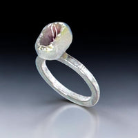 Plum Sea Anemone Stacking Ring