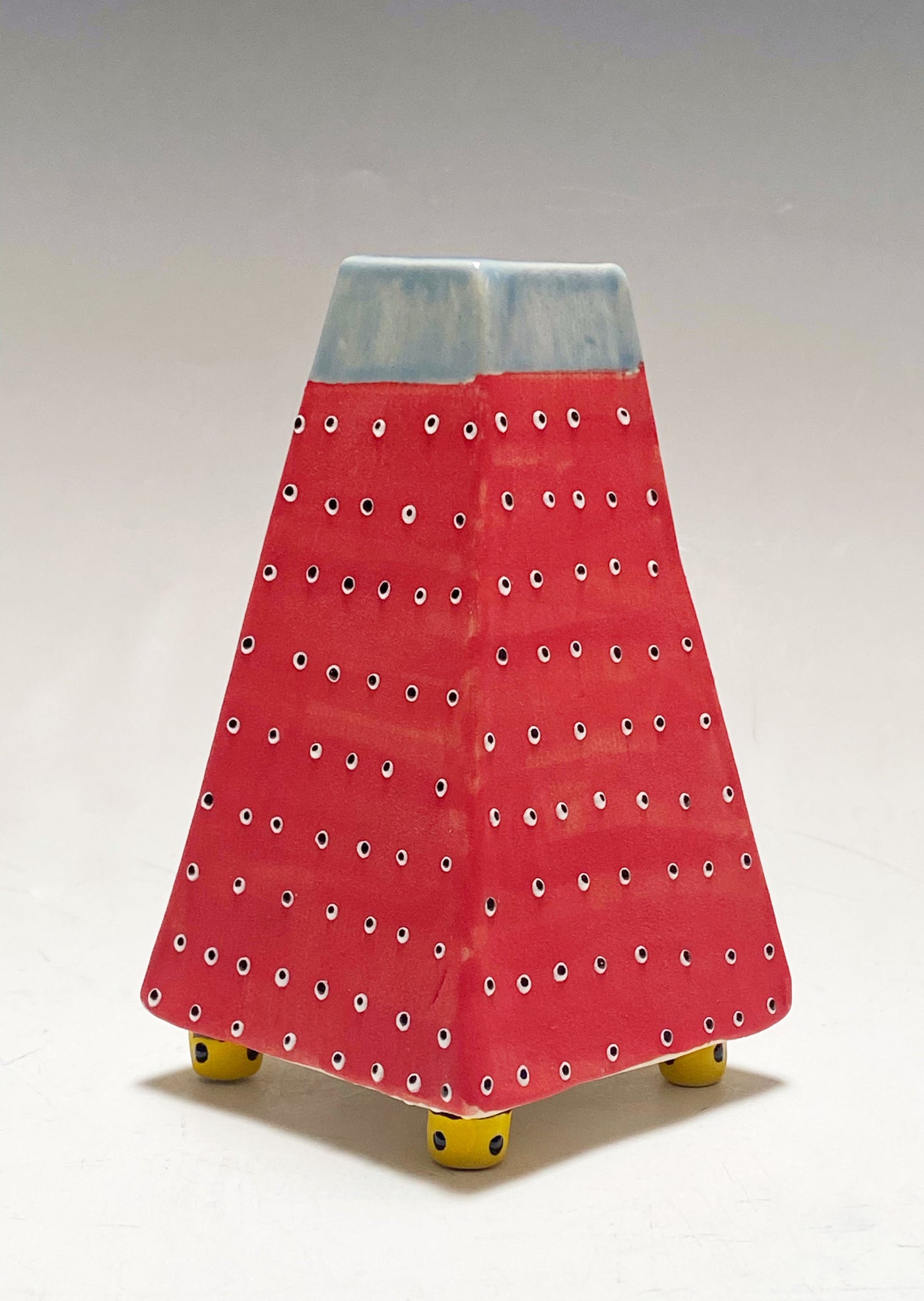 Red Vase