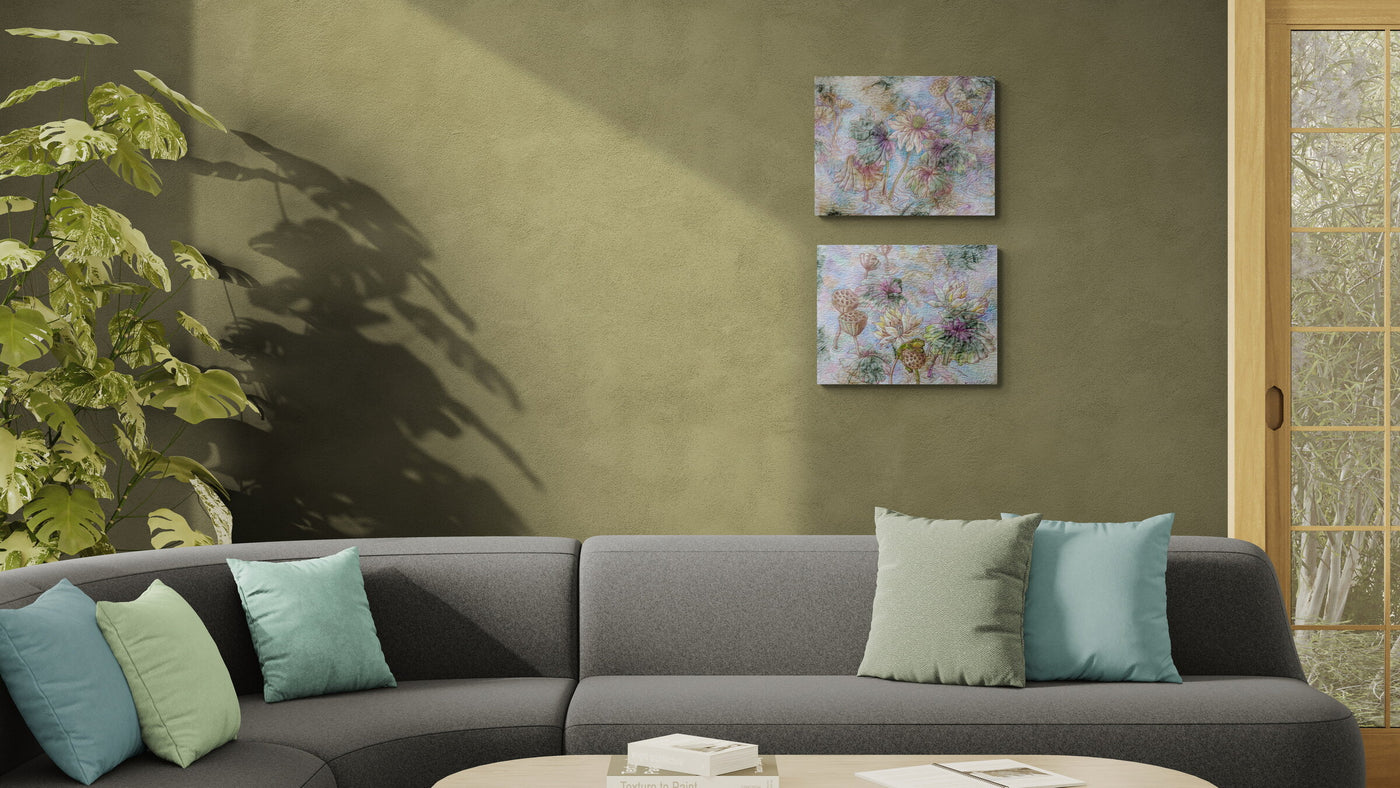 piece is shown with Cloudy Etude I