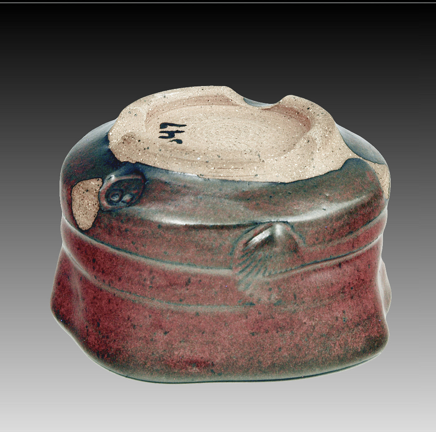 Wheel Thrown and Altered Tea Bowl