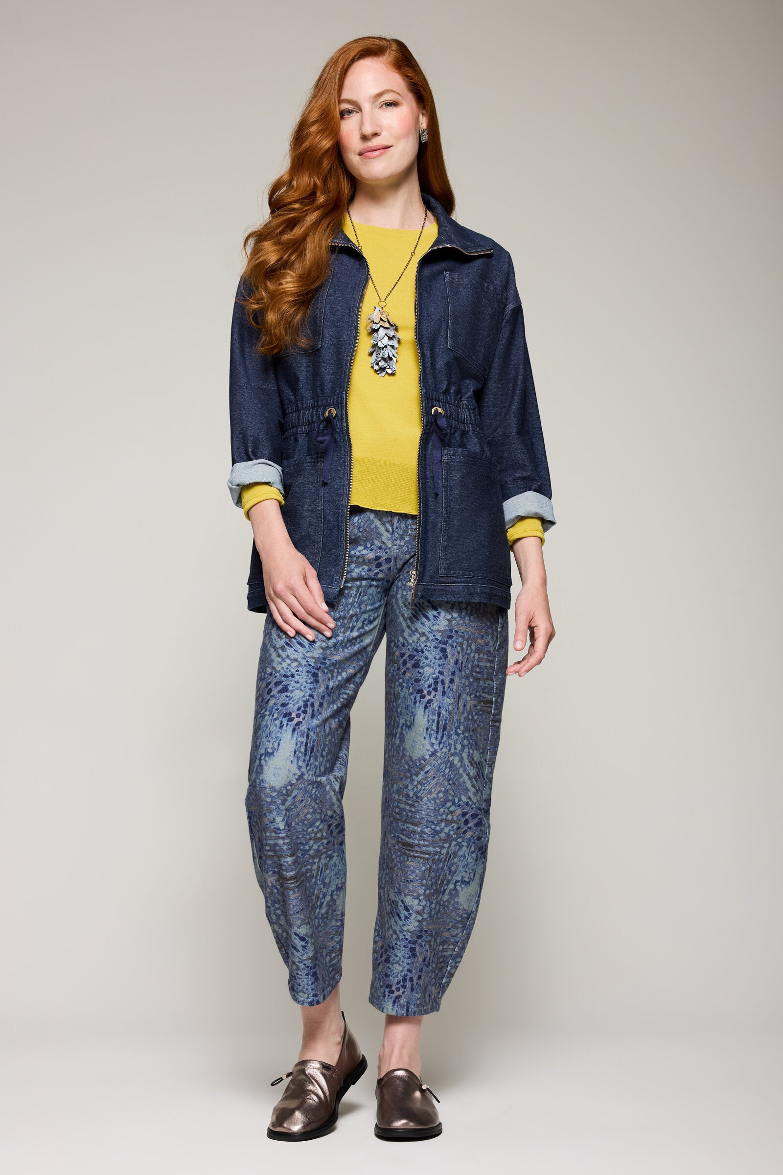 Dream Knit Denim Thessa Jacket
