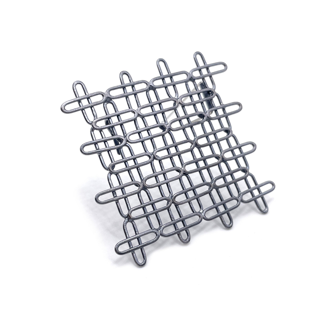 Link Pattern Brooch