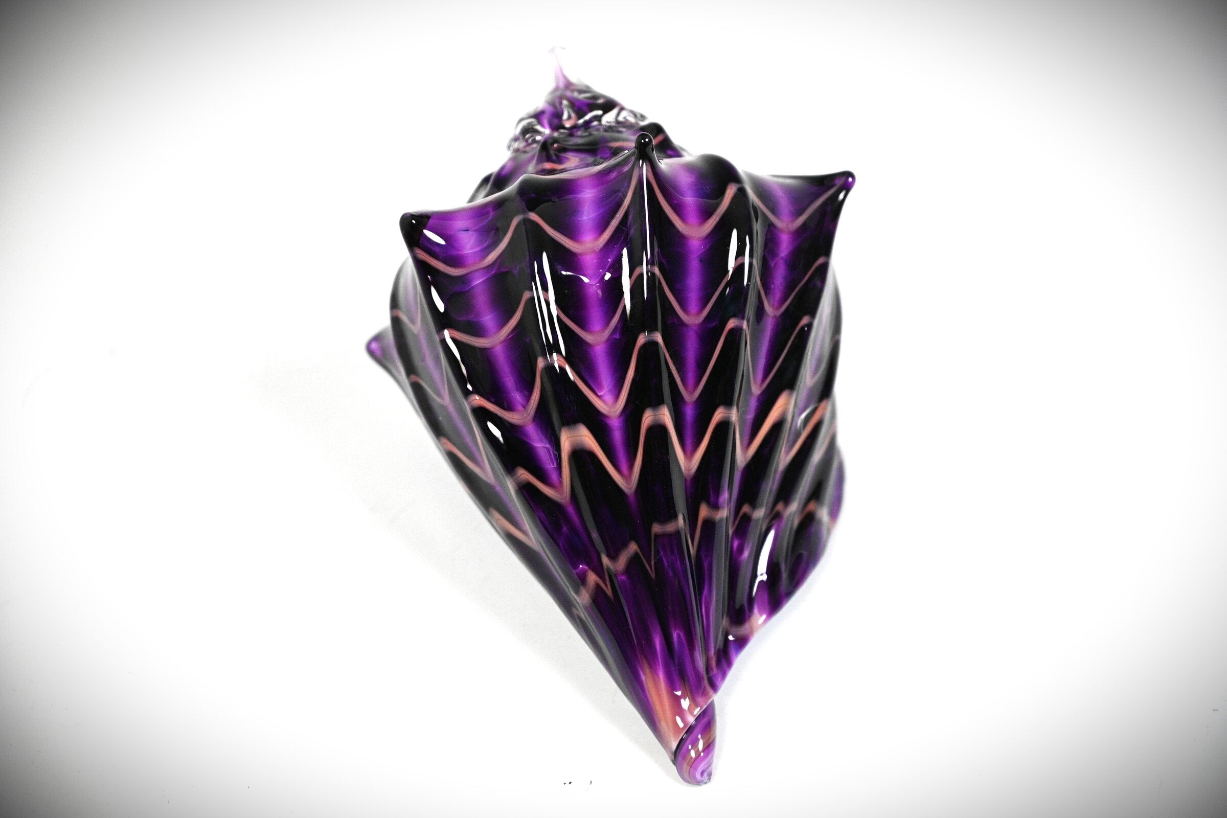 Two-Tone Purple Seashell · Artful Home