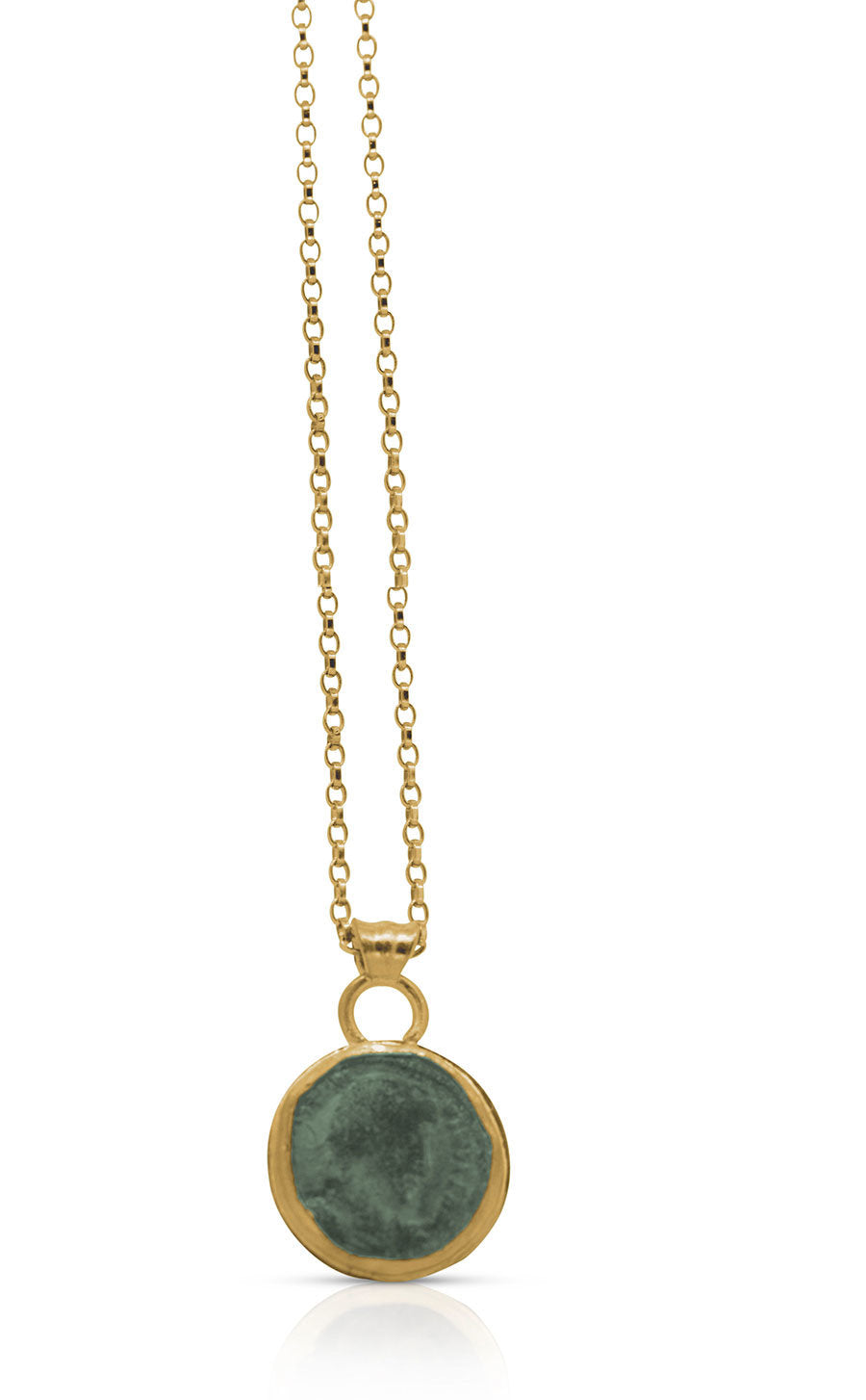 Ancient Roman Constantine the Great Coin Necklace