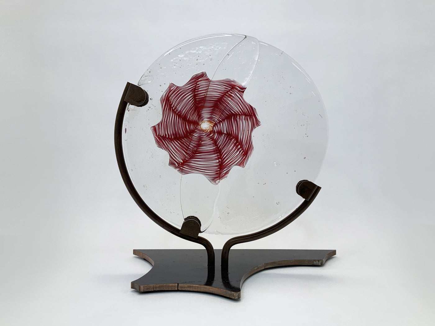 Crimson Circular Float