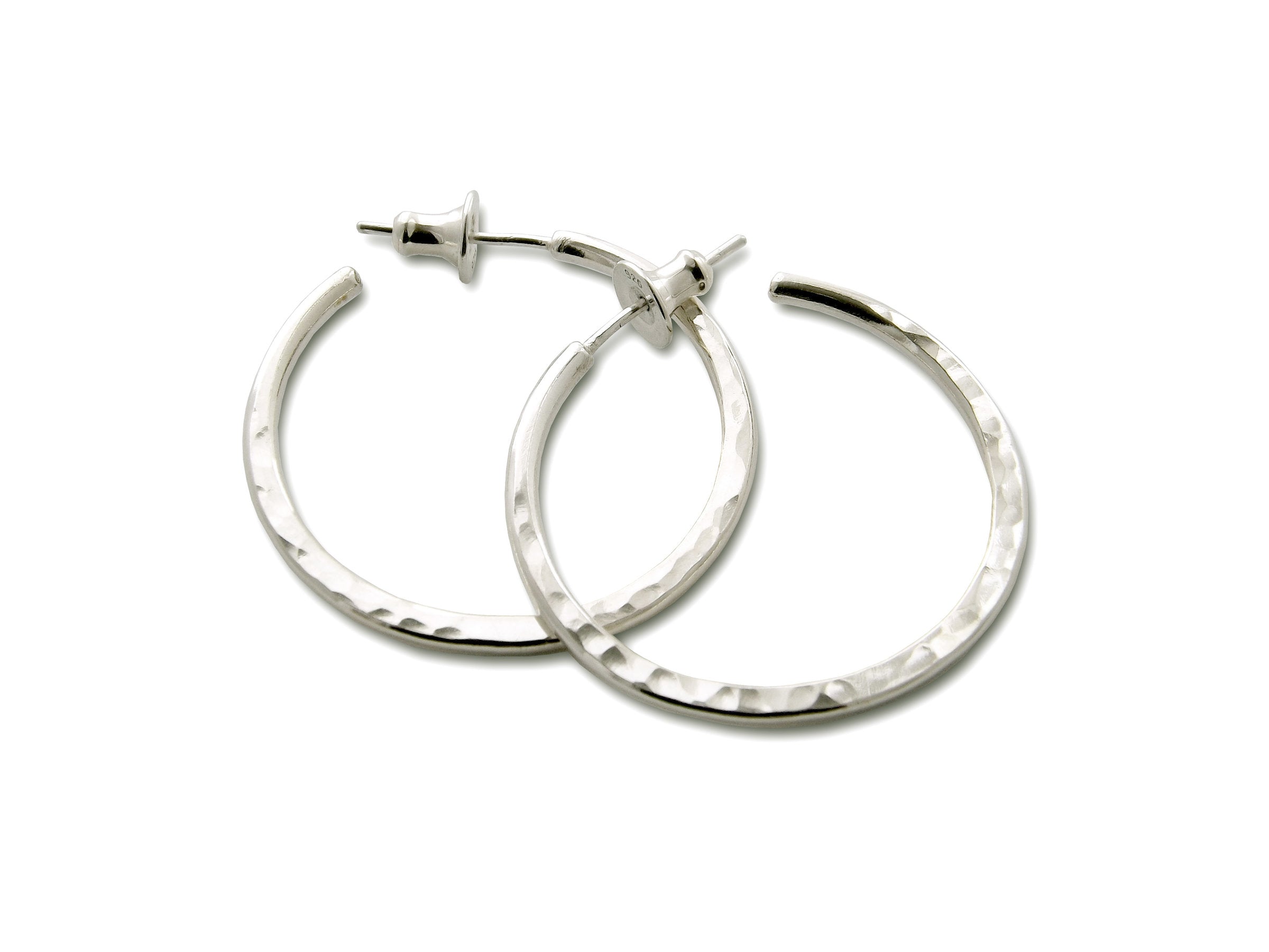Sterling Silver Hoop Earrings