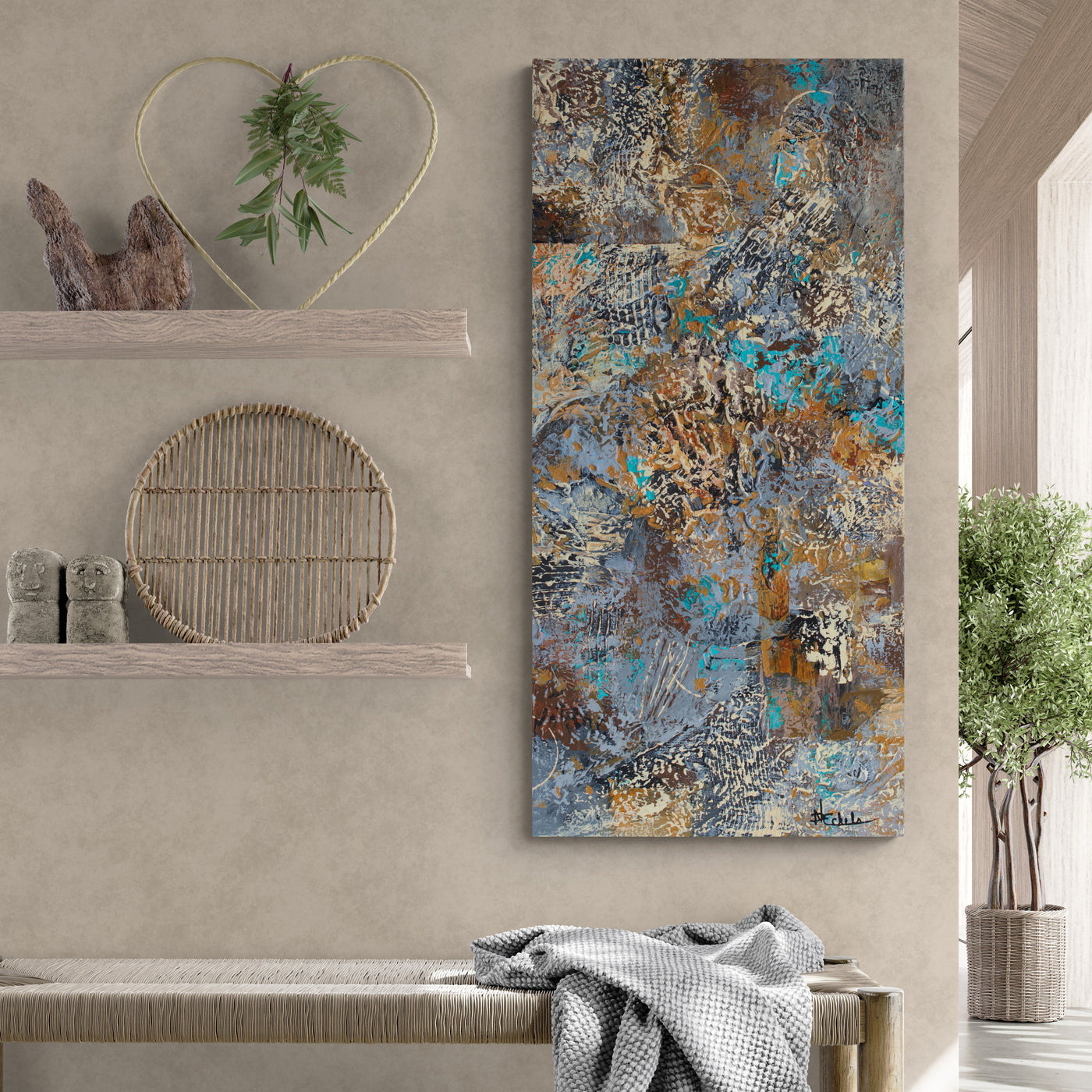 Wet and Woodsy in room