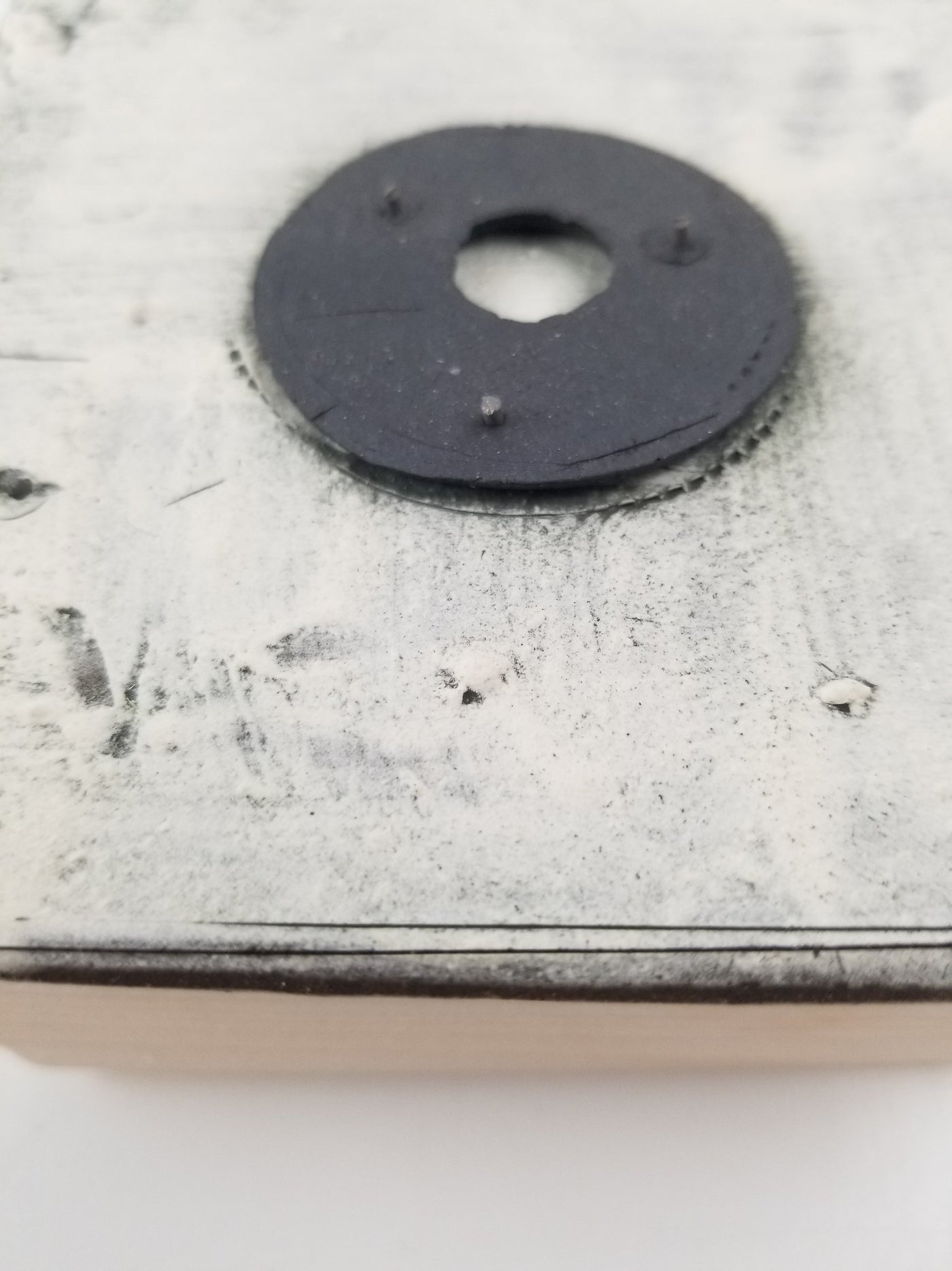 Raised Black Circle