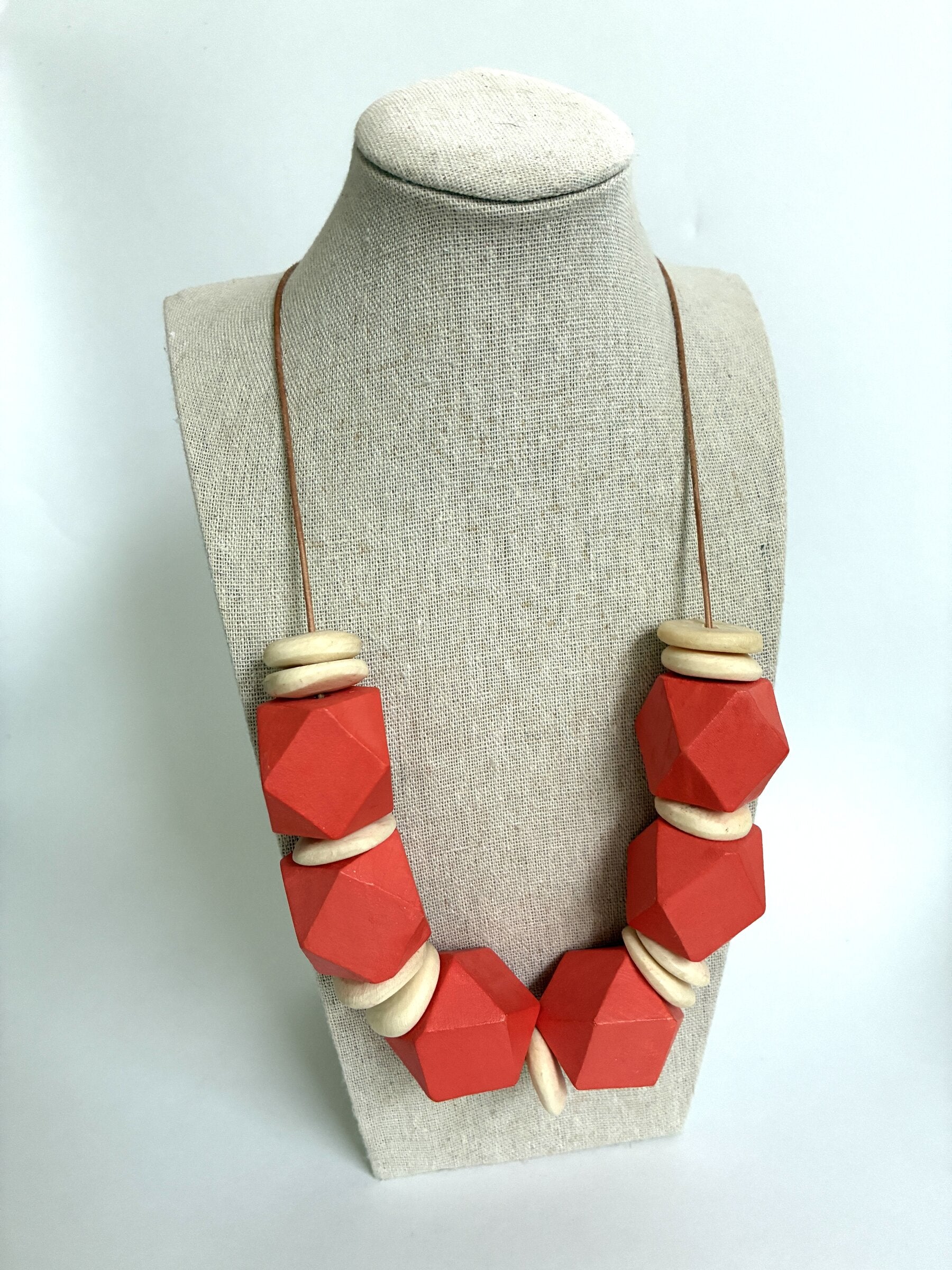 Faceted Bead Necklace