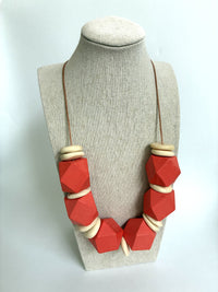 Faceted Bead Necklace