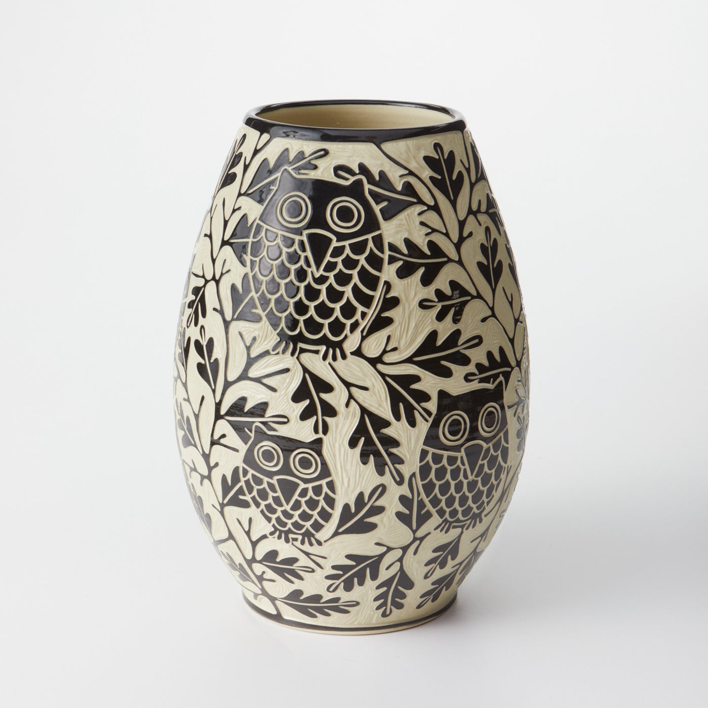 Owl Family Vase: Large