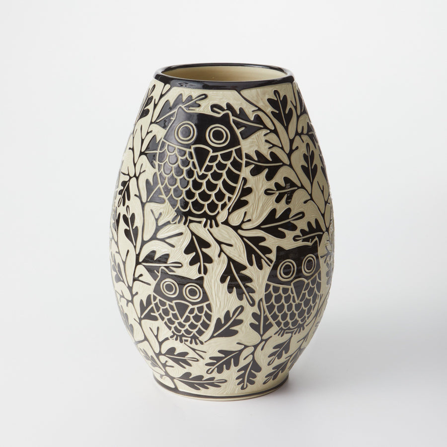 Owl Family Vase: Large