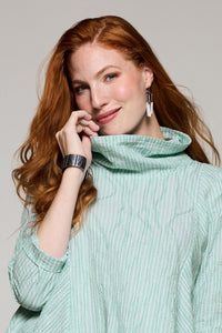 Bar & Loop Chandelier Earrings
