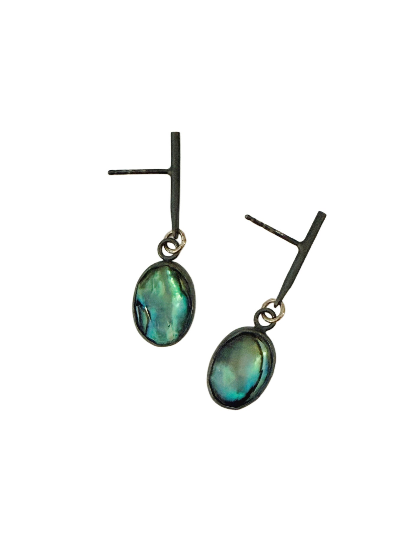 Abalone Drop Earrings