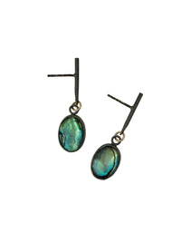 Abalone Drop Earrings