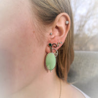 Citron Magnesite Earrings